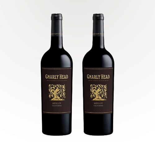 Gnarly Head Merlot 2 Bottles 750ml