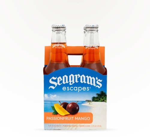 Seagram's Escapes Passionfruit Mango 4 Bottles (11.2oz)