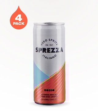Sprezza Rosso Vero Spritz 4 Cans (250ml)