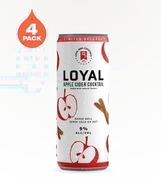 Sons of Liberty Loyal Apple Cider 4 Cans 12 oz