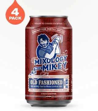 Swamp Fox Distilling Mixology With Mikey Old Fashioned 4 Cans 12 oz