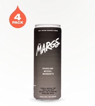 Sip Margs Sparkling Mezcal Margarita 4 Cans (12oz)