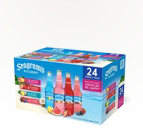 Seagram's Escapes Variety Pack 24 bottles 11.2 oz