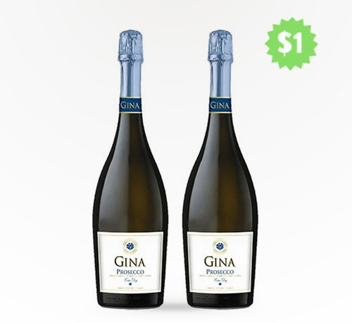 Gina Prosecco 2 Bottles 750ml