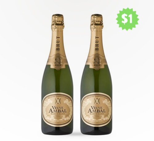 Veuve Ambal Blanc de Blancs 2 Bottles 750ml