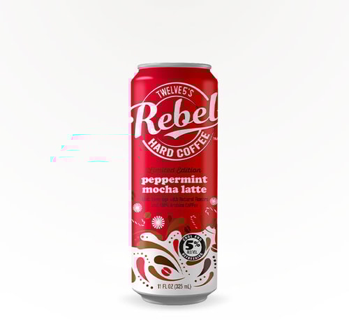 Twelve5's Rebel Hard Coffee Hard Coffee Peppermint Mocha 11oz (Bottle)