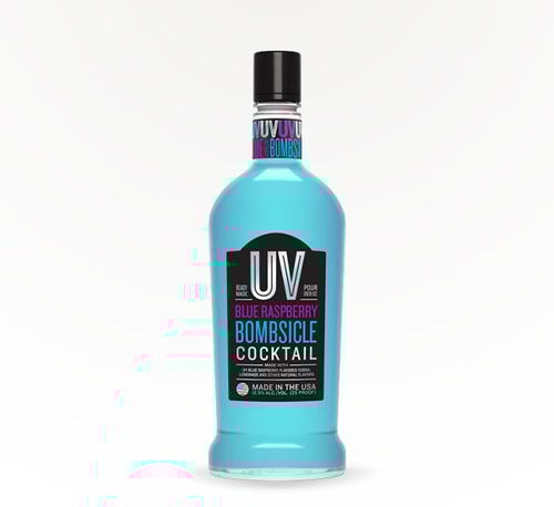 UV Vodka Blue Raspberry Bombsicle 1.75L (Bottle)