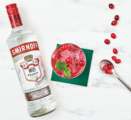 Cranberry Sparkler Makes 1