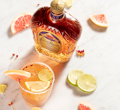 Crown Royal  Whisky Paloma  Makes 1