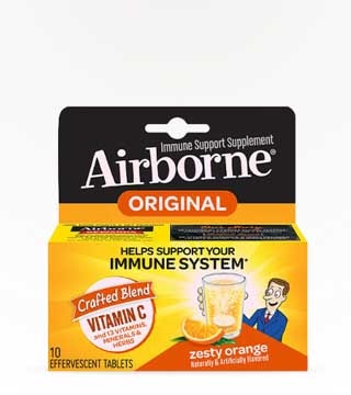 Airborne Zesty Orange 10 Pack