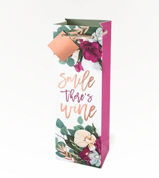 Cakewalk Smile There's Wine Bag Single