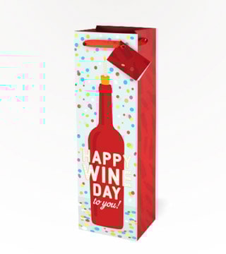 Cakewalk Happy Wine Day To You Wine Bag Single