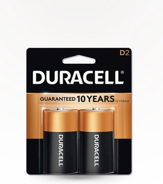 Duracell D2 2 Pack