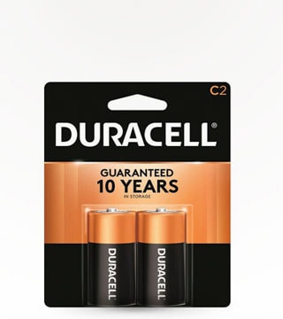 Duracell C2 2 Pack