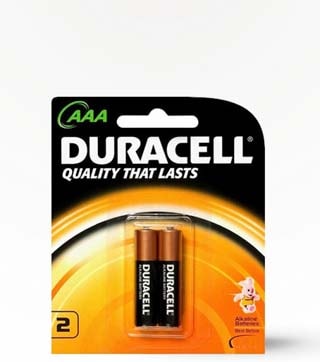 Duracell AAA 2 Pack