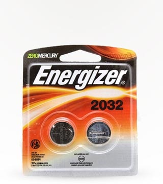 Energizer 2032 Lithium Coin Battery 2 Pack