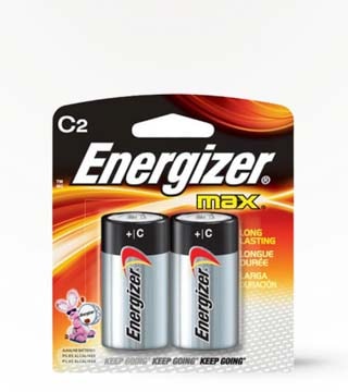 Energizer C2 2 Pack