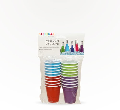 Kolorae Mini Cups 20 Pack