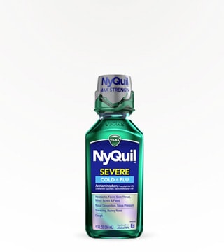 Nyquil Cold and Flu Medicine 8 oz
