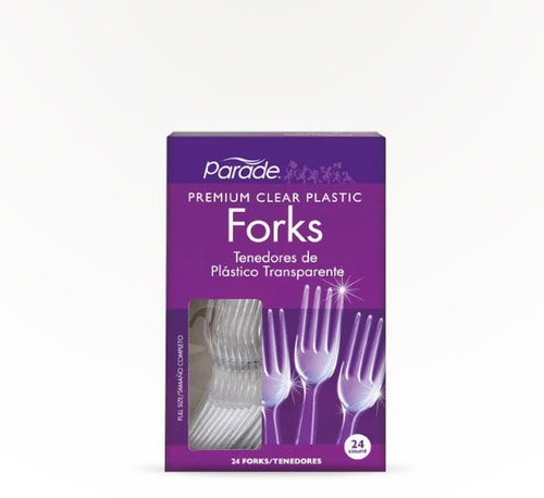 Parade Plastic Forks 24 pack