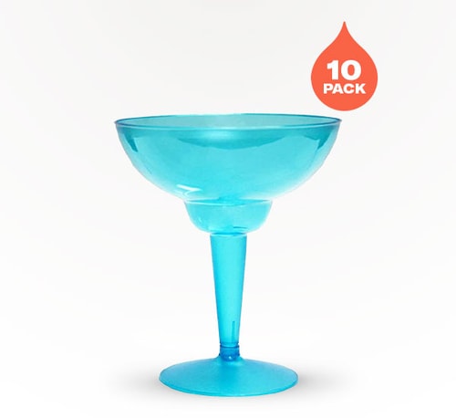 Party Essentials Brights 12 oz Margarita Glass 10 Pack