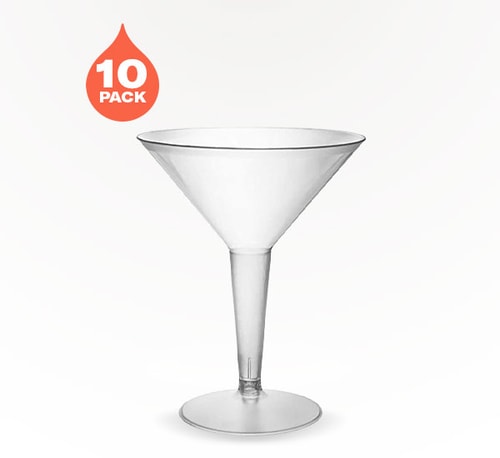 Party Essentials 8 oz Martini Glass 10 Pack