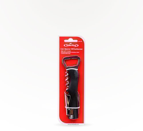 Table King Bottle Opener with Corkscrew Single