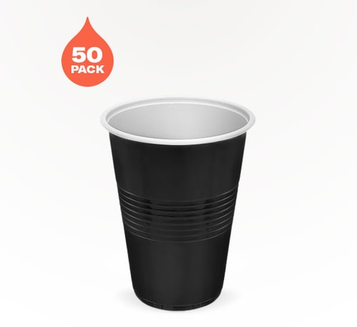True Brand 16 oz Black Party Cups 50 Pack