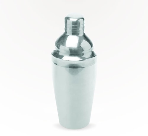 True Brand 18 oz Contour Stainless Steel Cocktail Shaker Single
