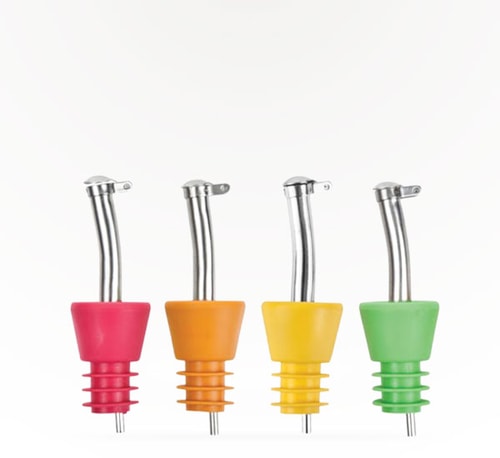 True Brand Colorfast Liquor Pourer Single