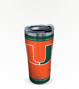 Tervis 20 oz Miami Hurricanes Campus Tumbler Single