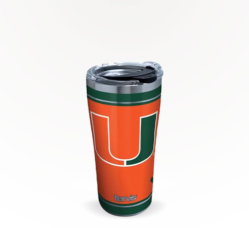Tervis 20 oz Miami Hurricanes Campus Tumbler Single