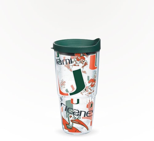 Tervis 24 oz Miami Hurricanes Arctic Tumbler Single