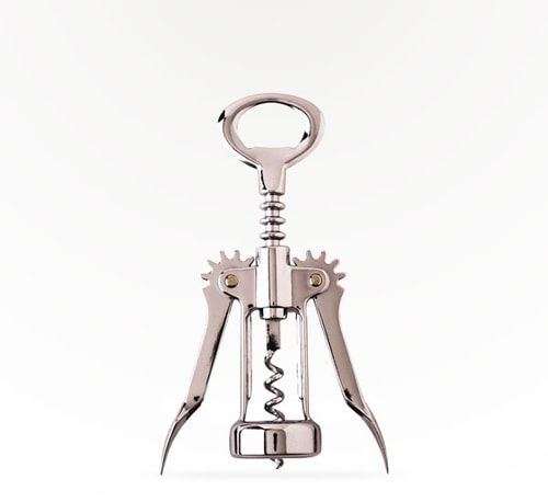 Wrap-Art Silver Winged Corkscrew Single