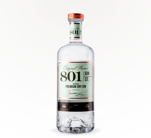 801 Dry Gin 750ml (Bottle)
