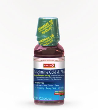 Circle K Liquid Nighttime Cold and Flu 8 oz