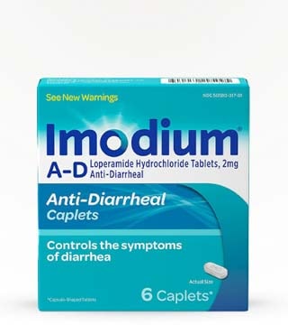Imodium Anti-Diarrheal Caplets 6 Pack