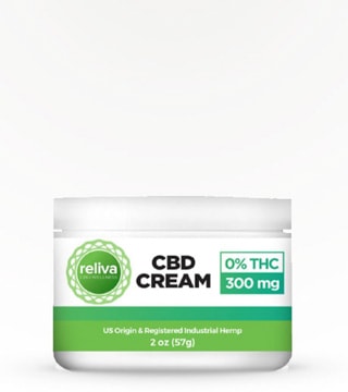 Reliva CBD Wellness CBD Cream 300 mg 2 oz