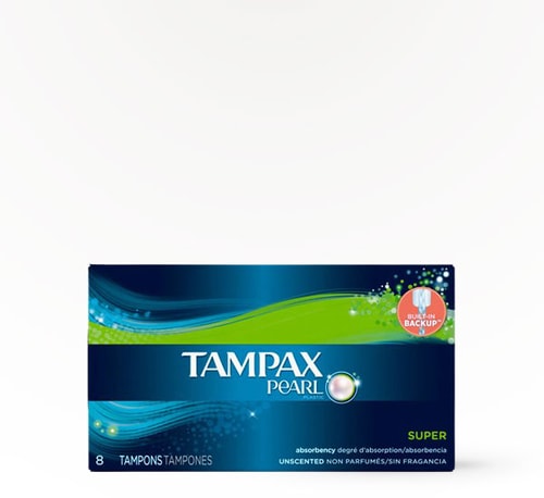 Tampax Pearl Super Unscented 8 Pack