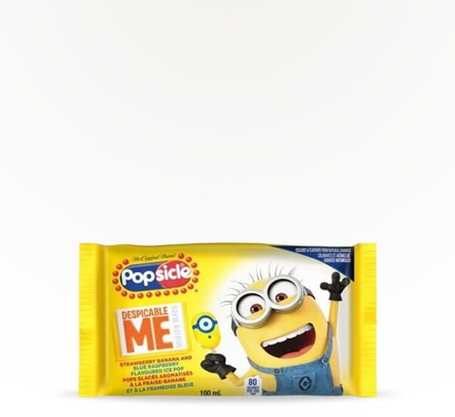 Popsicle Despicable Me Minions Bar 3.38 oz