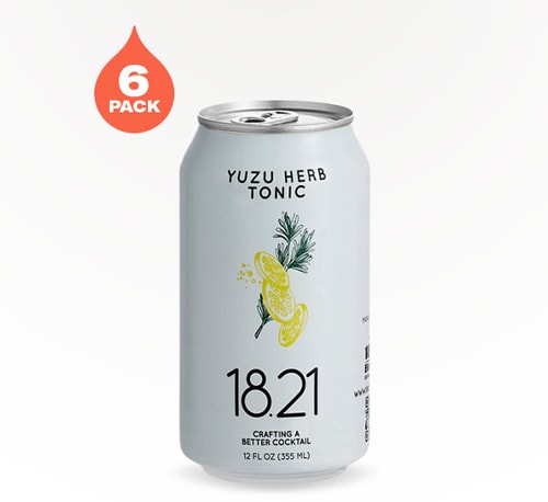 18.21 Bitters Yuzu Herb Tonic 6 Cans (12oz)