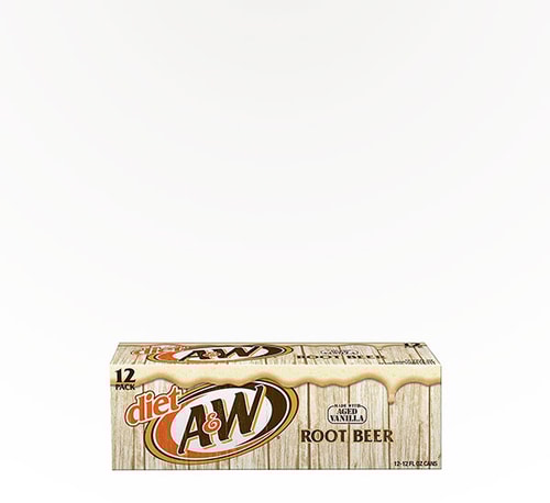 A and W Diet Root Beer 12 Cans (12oz)