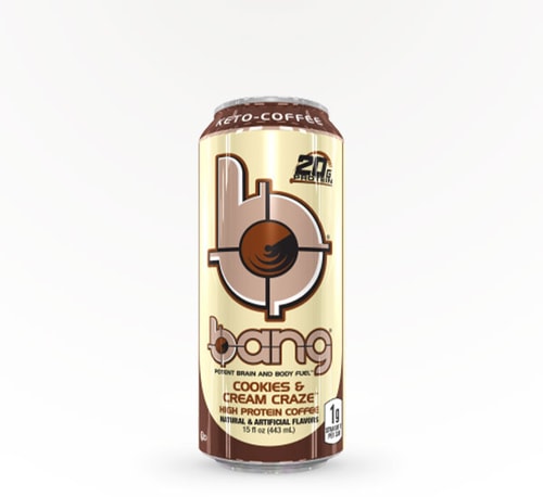 Bang Energy Keto-Coffee Cookies and Cream Craze 15oz (Bottle)