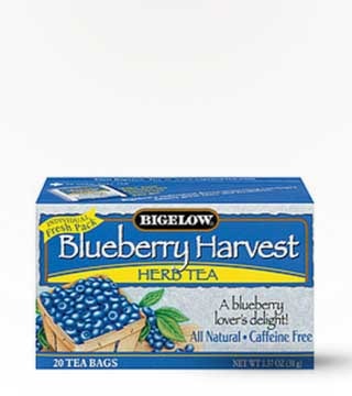 Bigelow Blueberry Harvest Tea Coffee and Tea 20 Pack