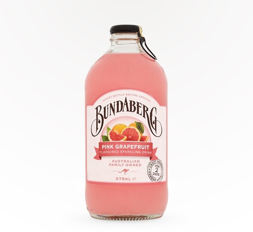 Bundaberg Pink Grapefruit Fruit Soda 375ml Bottle
