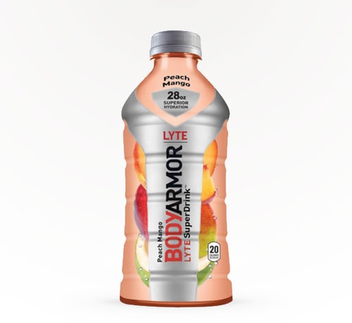 BODYARMOR Lyte Peach Mango 28 oz bottle