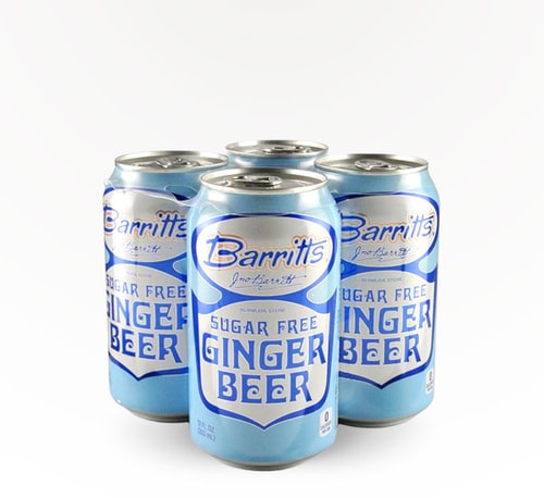 Barritt's Diet Ginger Beer 4 cans 12 oz
