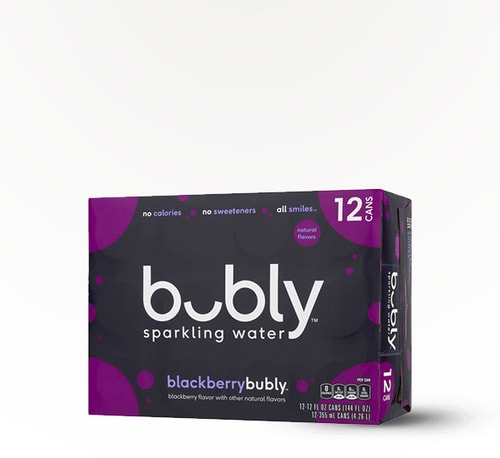 Bubly Blackberry 12 Cans (12oz)