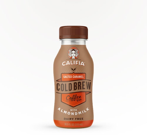 Calfia Farms Salted Caramel Cold Brew Coffee with Almond Milk 10.5 oz