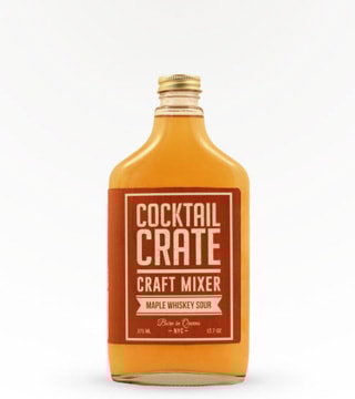 Cocktail Crate Maple Whiskey Sour Mix 375ml (Bottle)